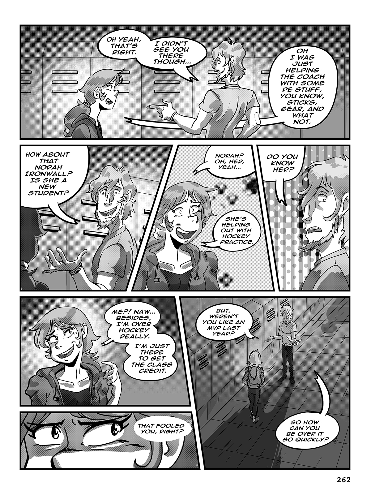 Hockey, Love, & GUTS! – Chapter 9 – Page 262