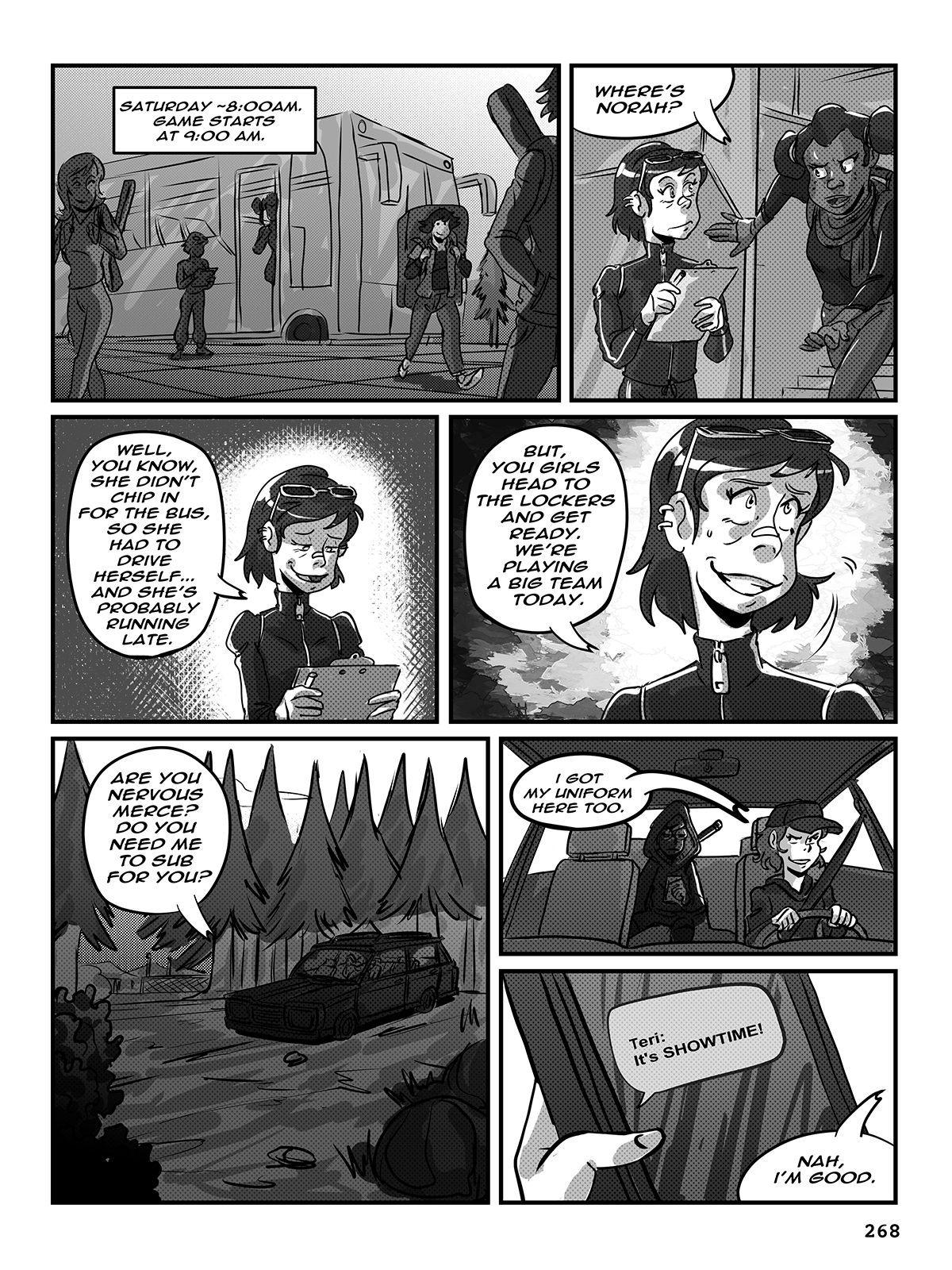 Hockey, Love, & GUTS! – Chapter 9 – Page 268