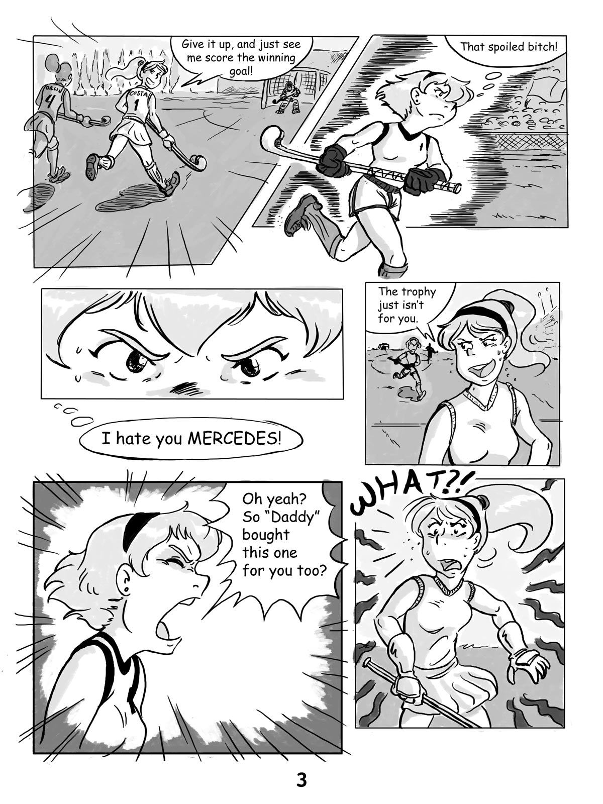 Hockey, Love, & GUTS! – Chapter 1 – Page 3