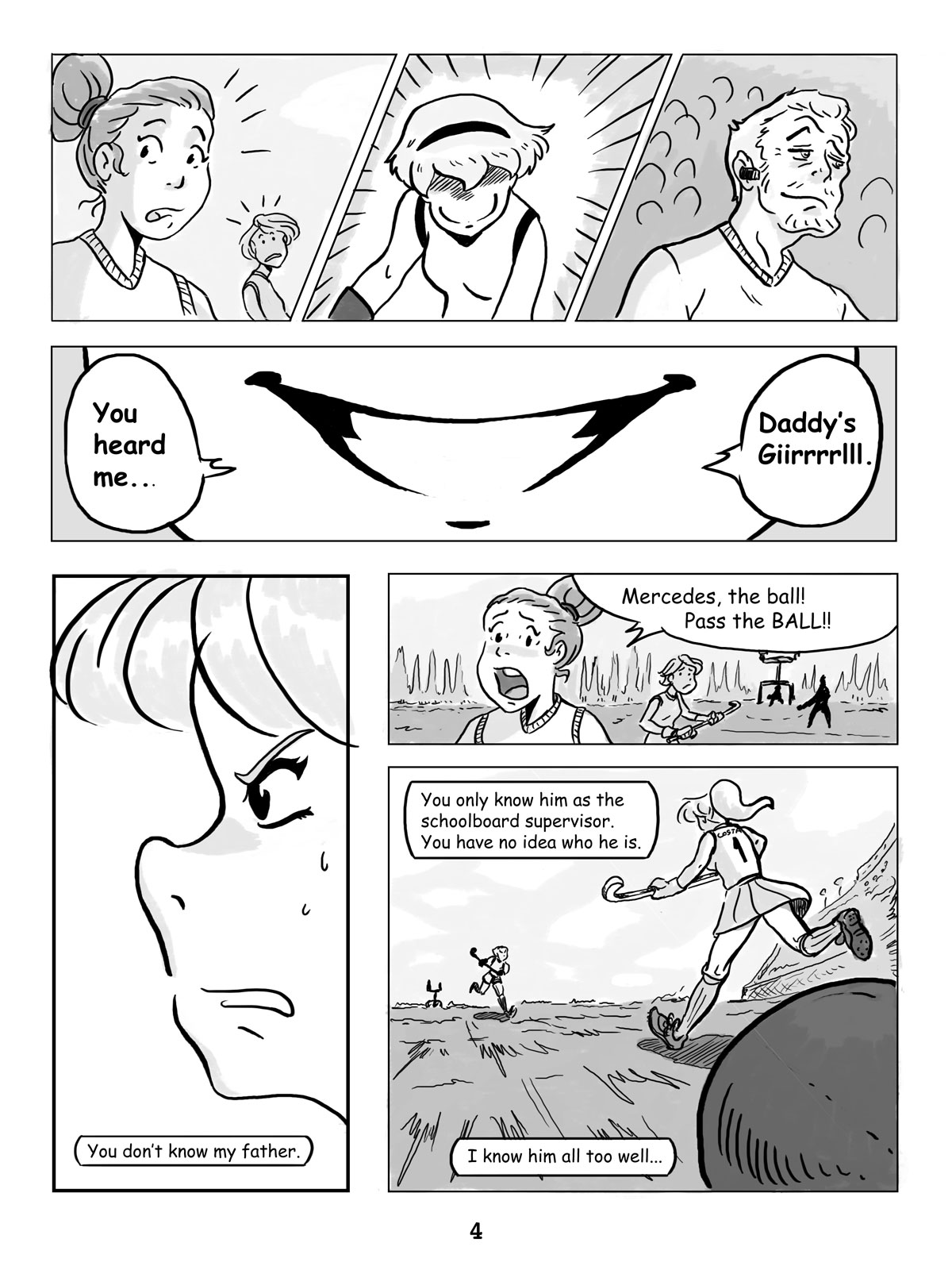 Hockey, Love, & GUTS! – Chapter 1 – Page 4