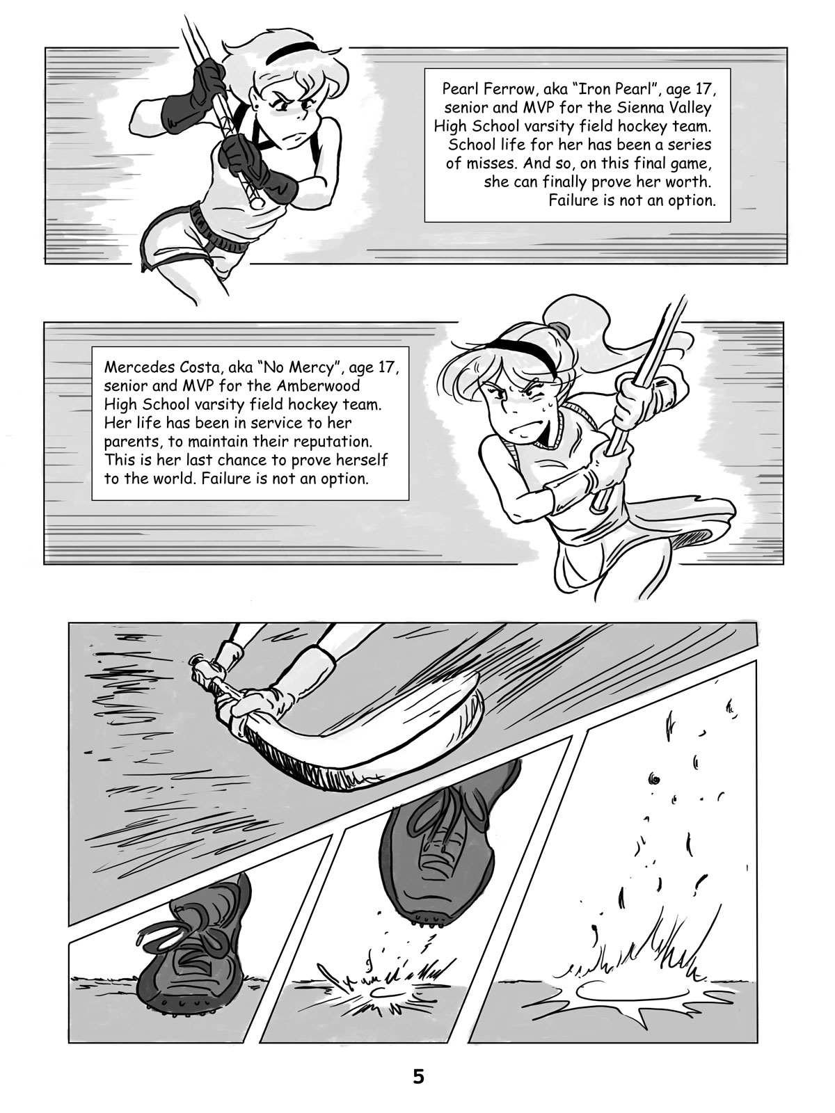Hockey, Love, & GUTS! – Chapter 1 – Page 5