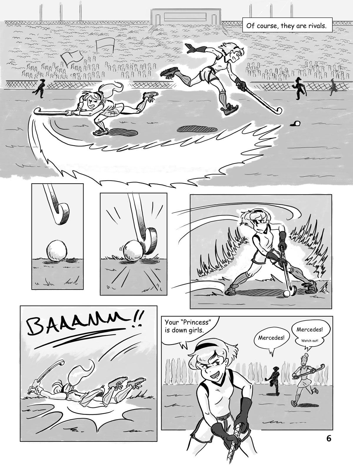 Hockey, Love, & GUTS! – Chapter 1 – Page 6