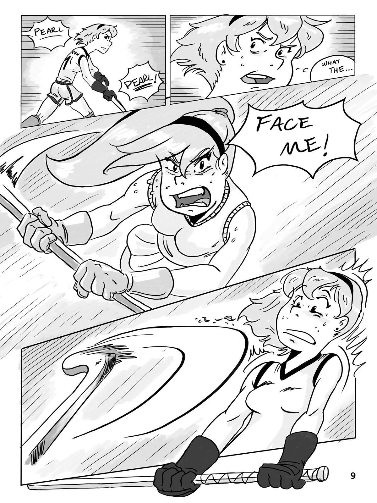 Hockey, Love, & GUTS! – Chapter 1 – Page 9