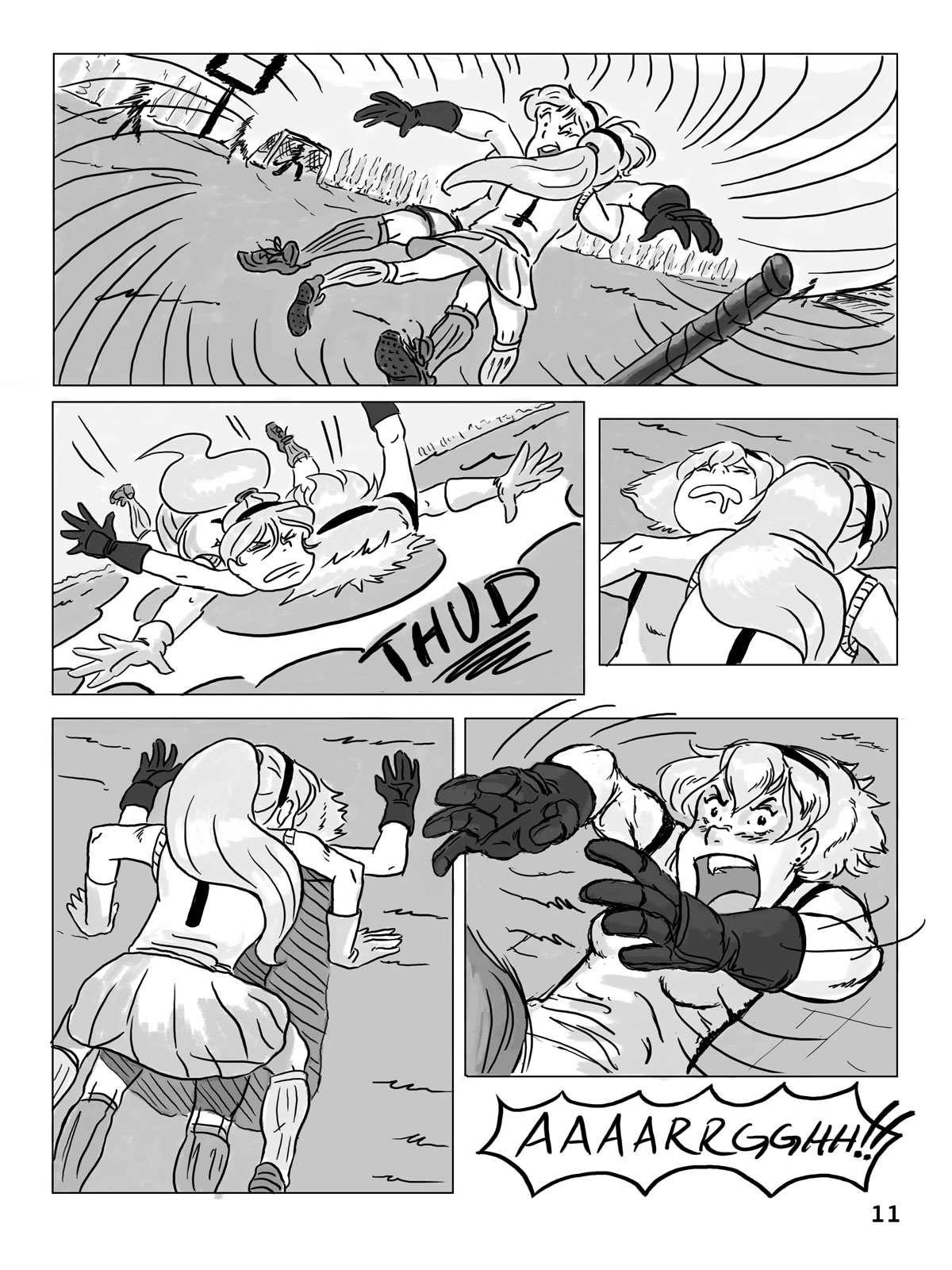 Hockey, Love, & GUTS! – Chapter 1 – Page 11