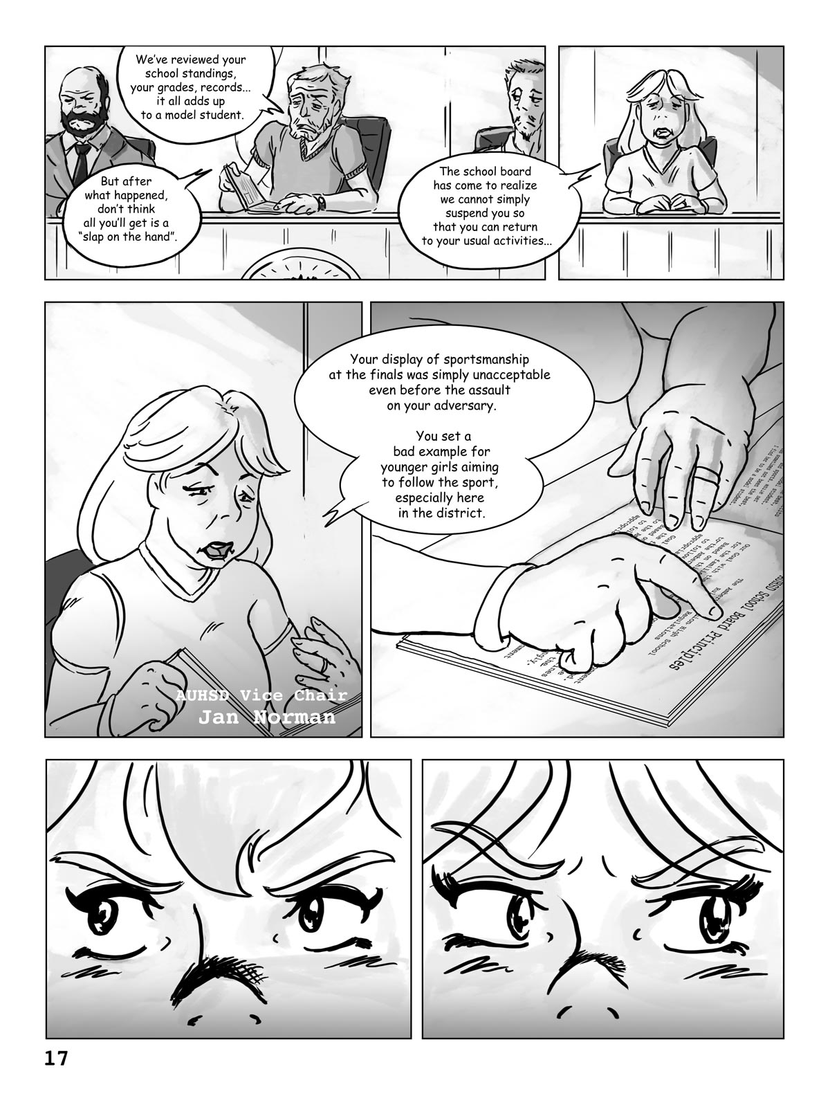 Hockey, Love, & GUTS! – Chapter 2 – Page 17