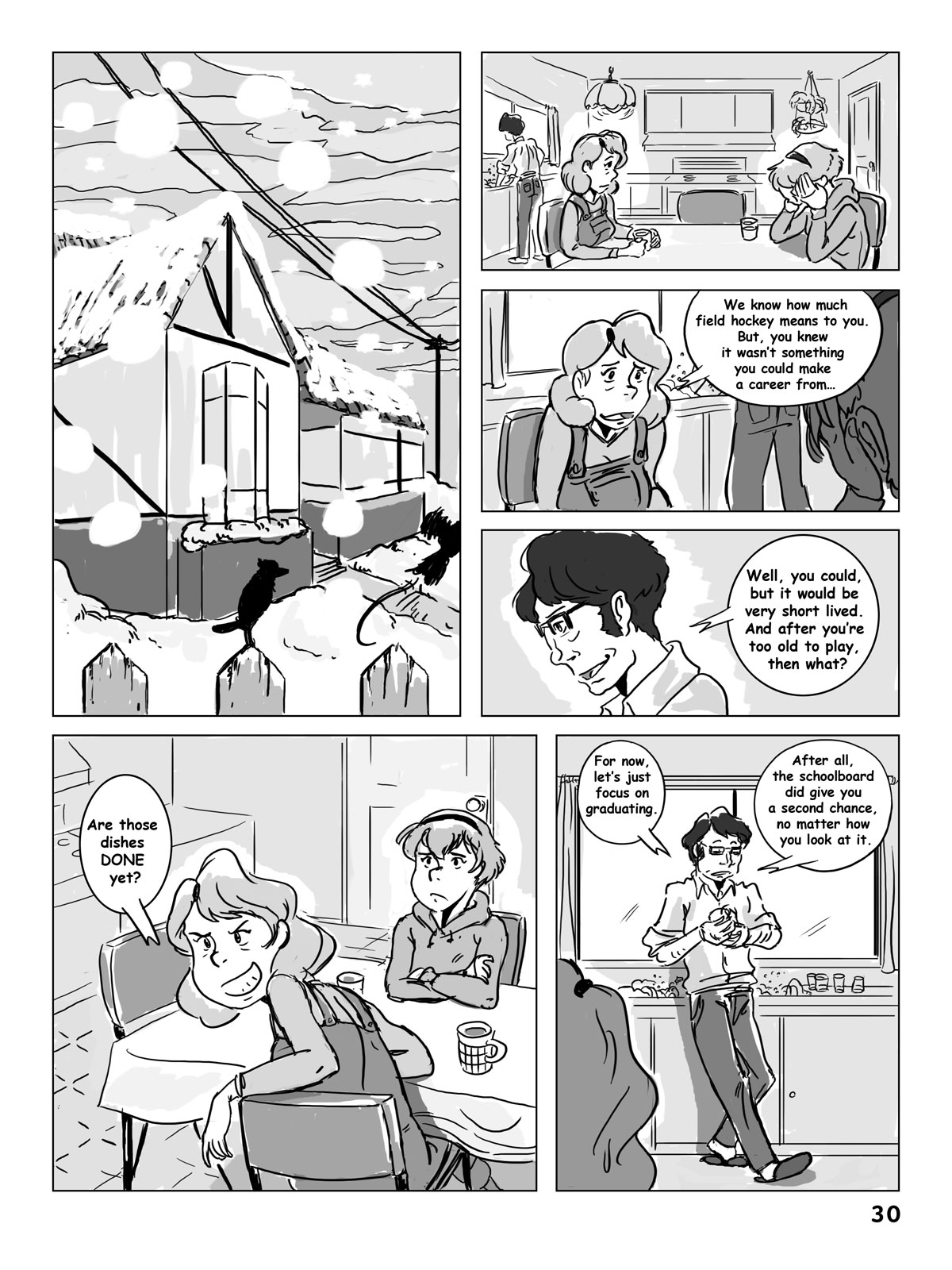 Hockey, Love, & GUTS! – Chapter 3 – Page 30