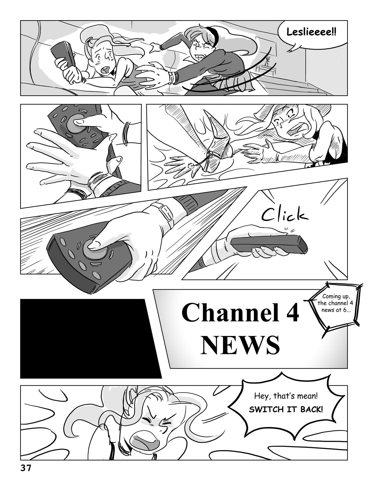Hockey, Love, & GUTS! – Chapter 3 – Page 37