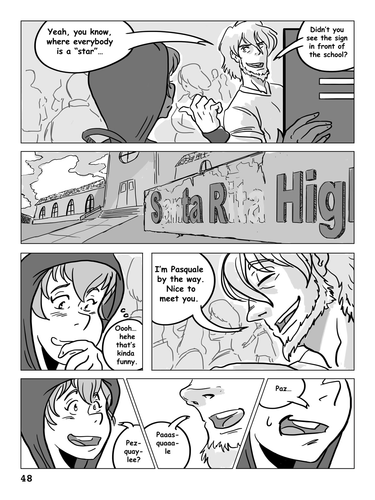 Hockey, Love, & GUTS! – Chapter 4 – Page 48