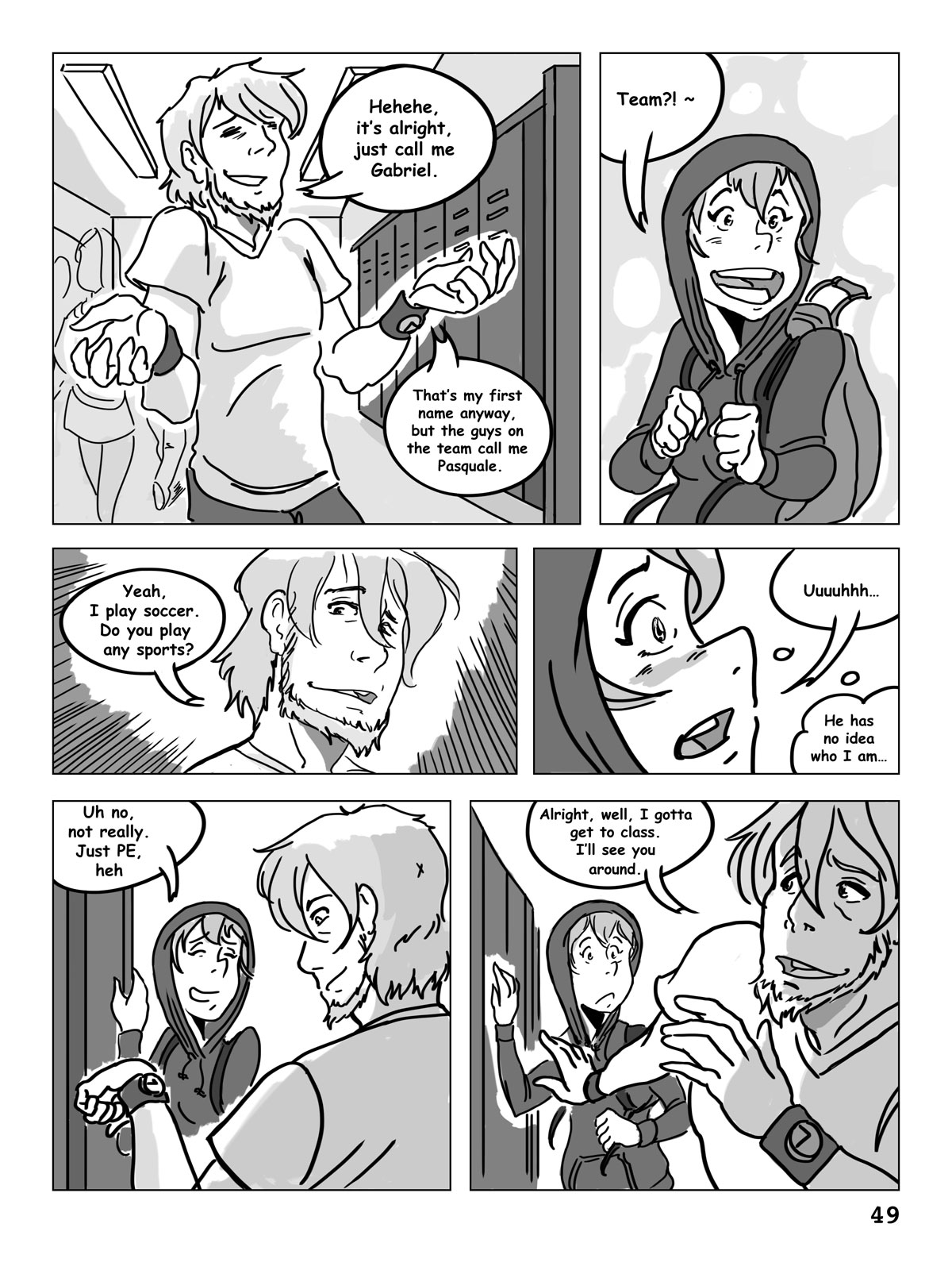 Hockey, Love, & GUTS! – Chapter 4 – Page 49