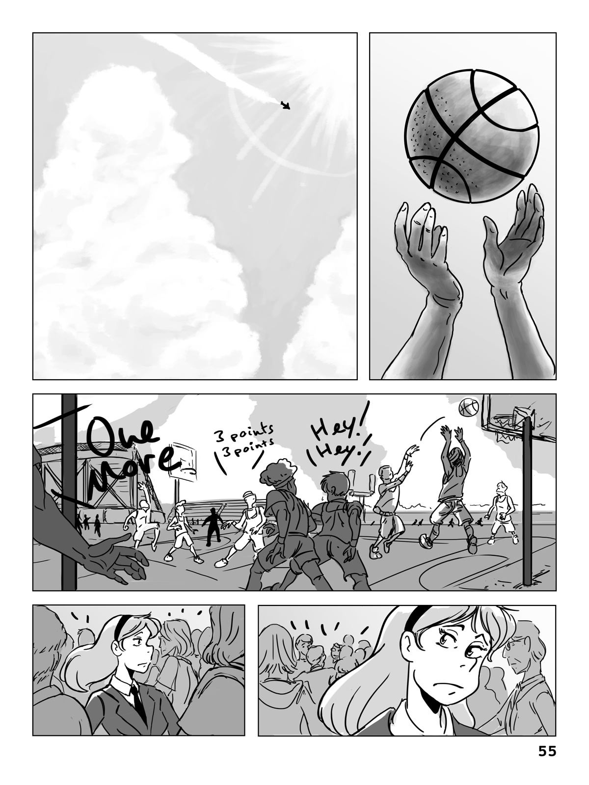 Hockey, Love, & GUTS! – Chapter 4 – Page 55