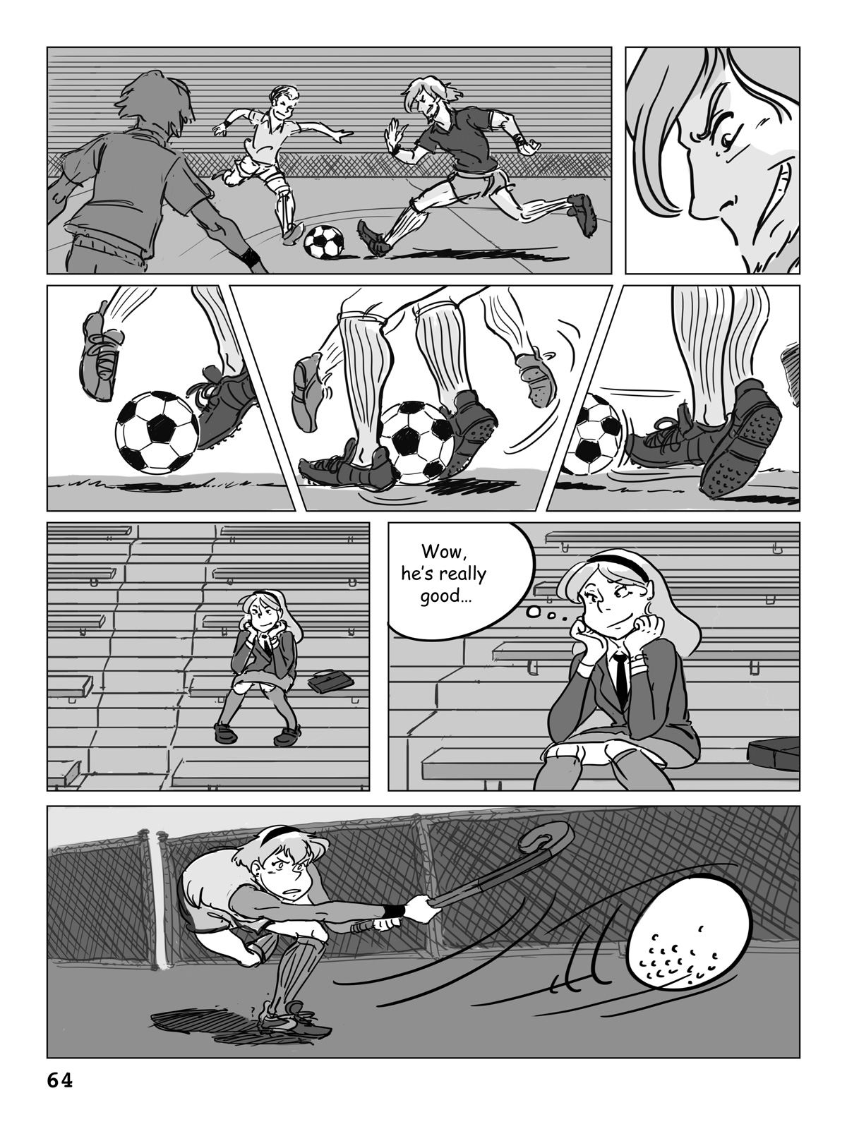 Hockey, Love, & GUTS! – Chapter 4 – Page 64