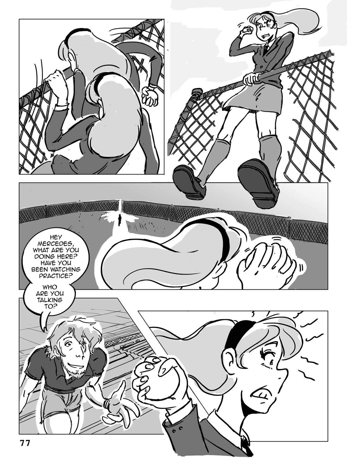 Hockey, Love, & GUTS! – Chapter 5 – Page 77
