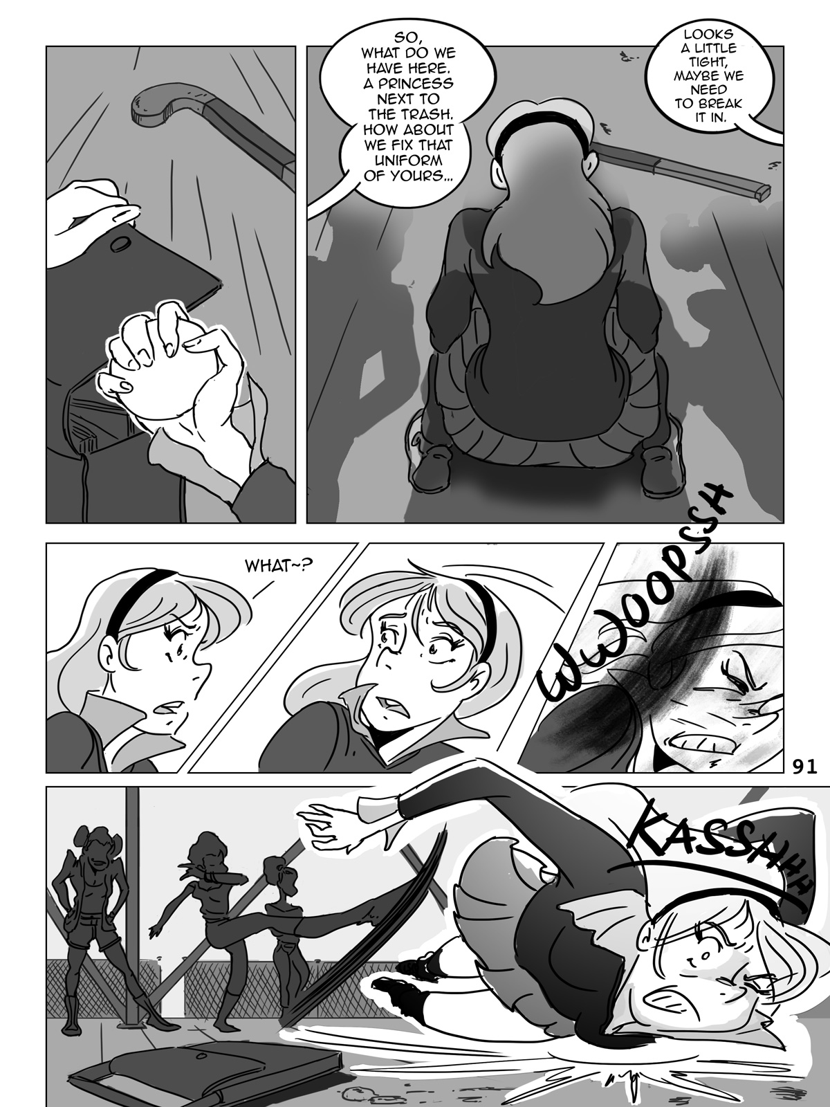Hockey, Love, & GUTS! – Chapter 5 – Page 91