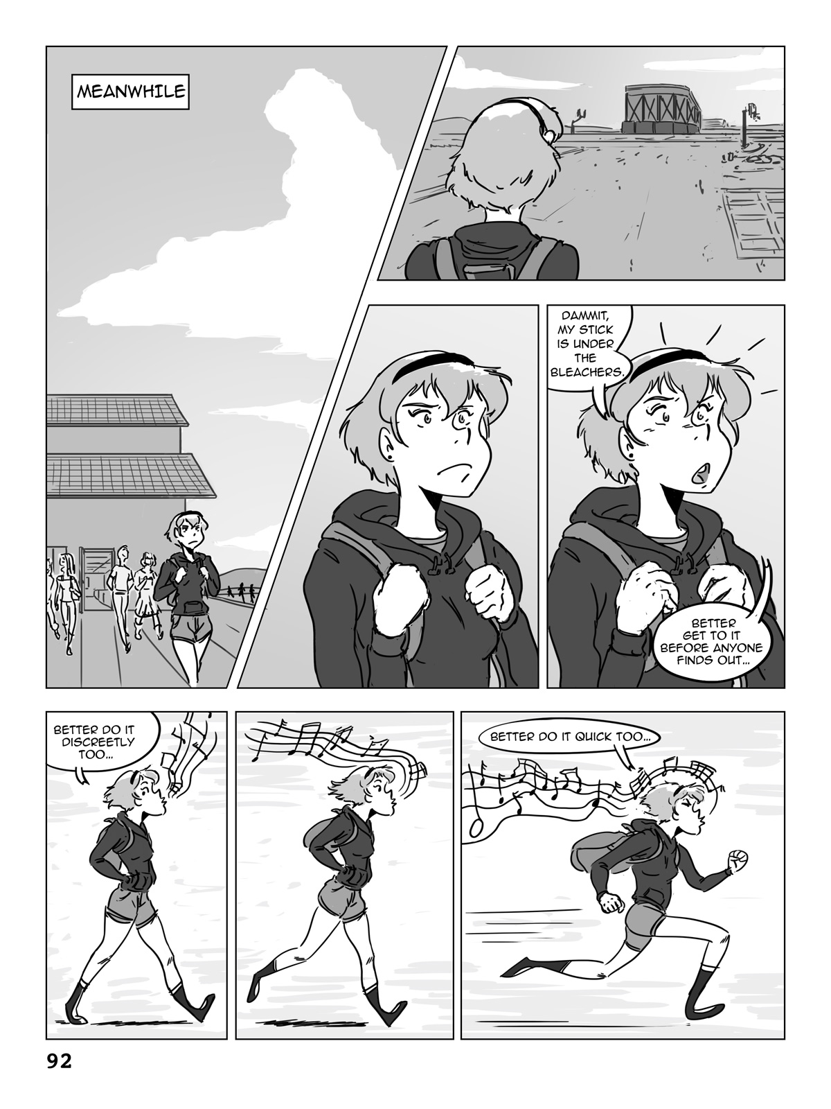 Hockey, Love, & GUTS! – Chapter 5 – Page 92