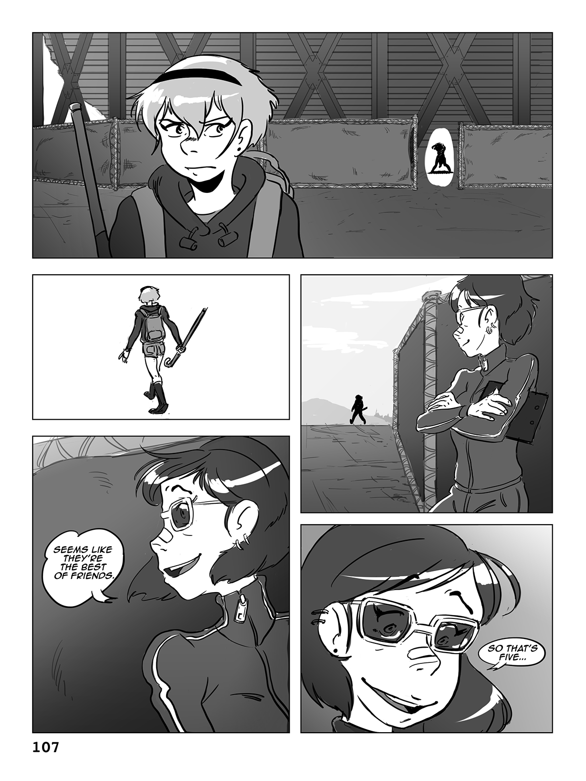 Hockey, Love, & GUTS! – Chapter 6 – Page 107