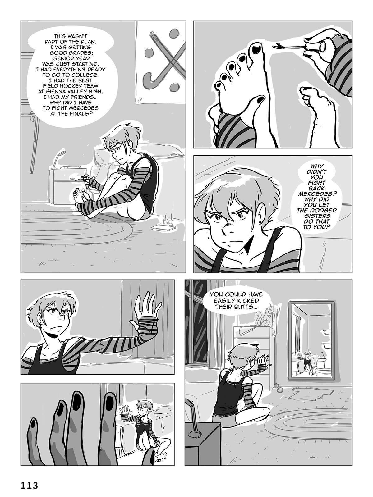 Hockey, Love, & GUTS! – Chapter 6 – Page 113