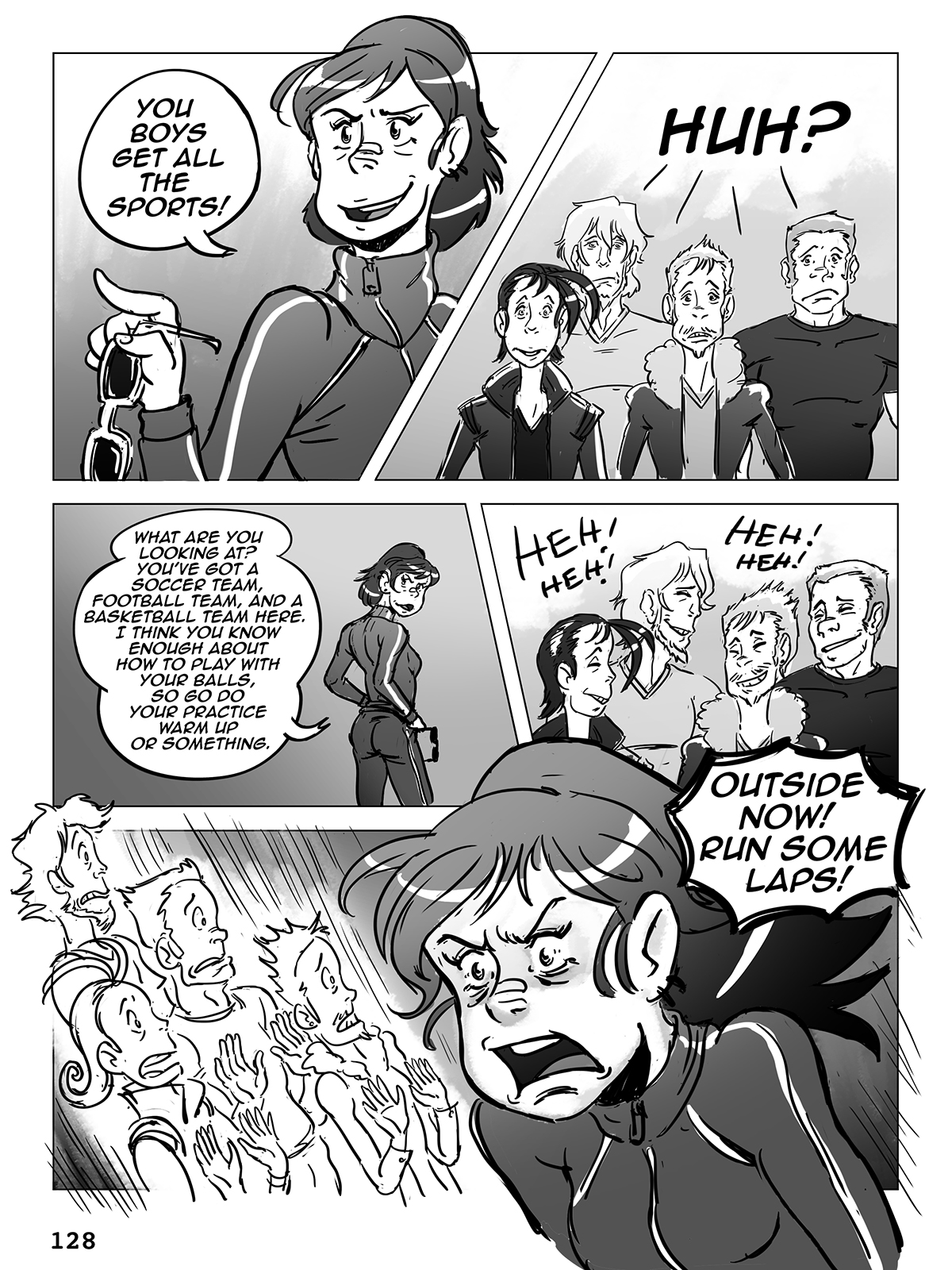 Hockey, Love, & GUTS! – Chapter 6 – Page 128