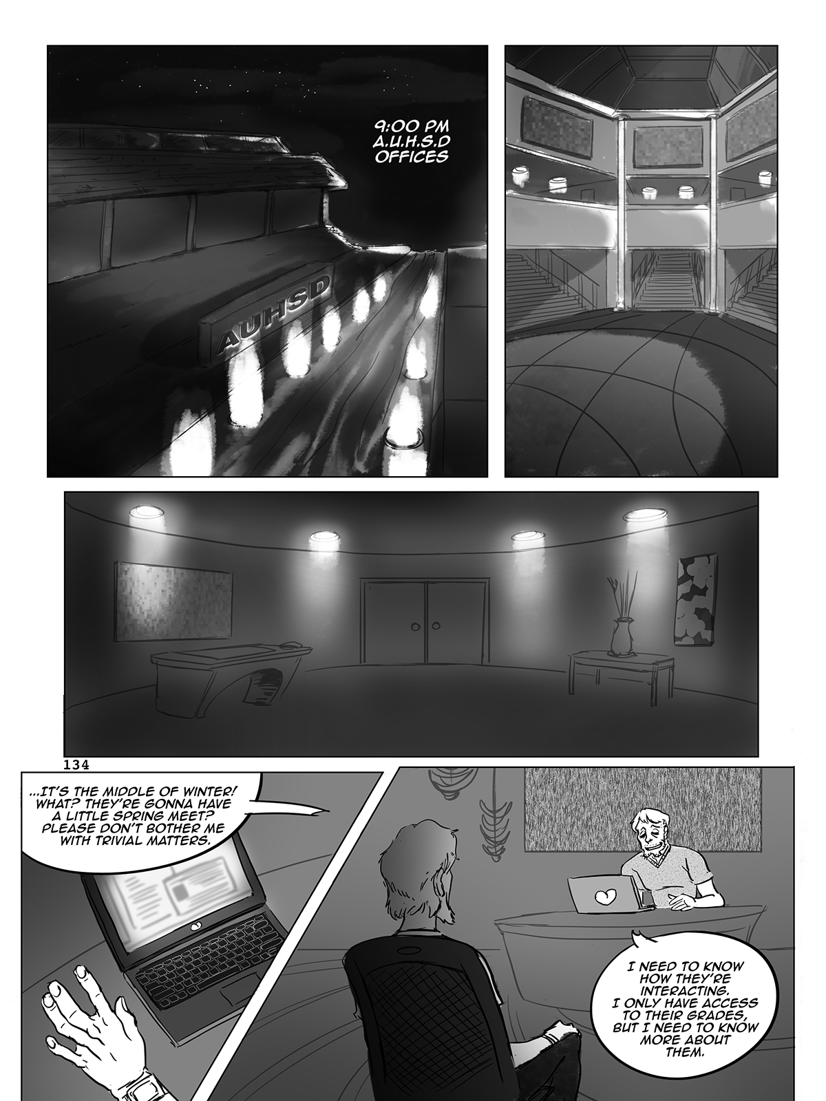 Hockey, Love, & GUTS! – Chapter 6 – Page 134