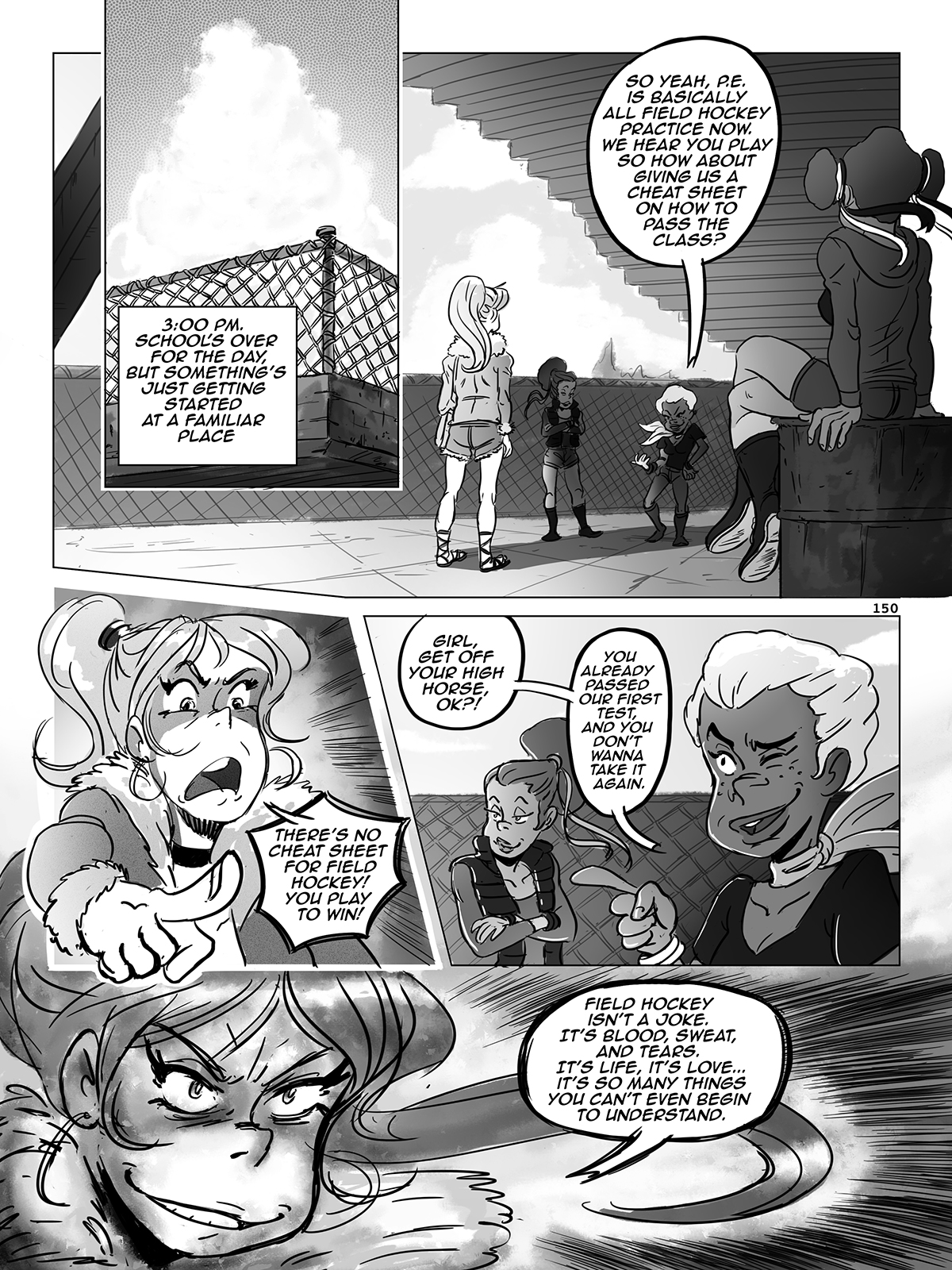 Hockey, Love, & GUTS! – Chapter 7 – Page 150