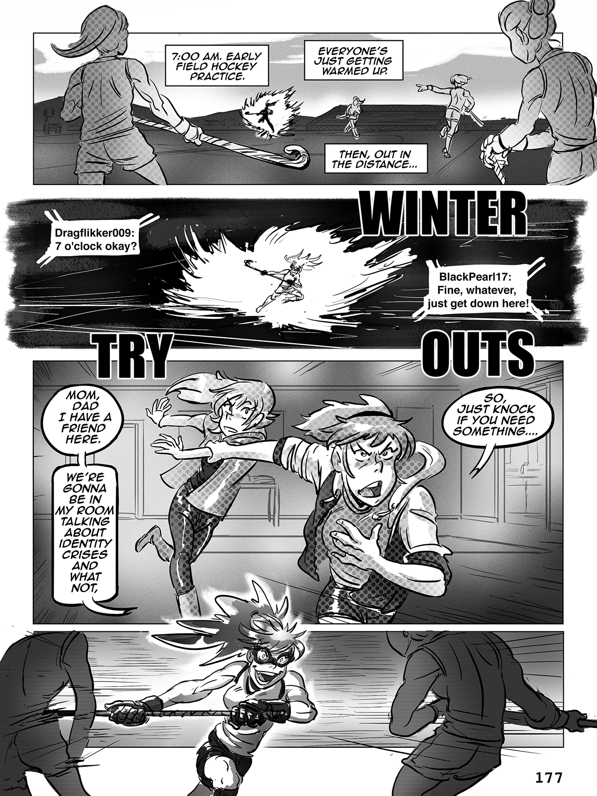 Hockey, Love, & GUTS! – Chapter 8 – Page 177