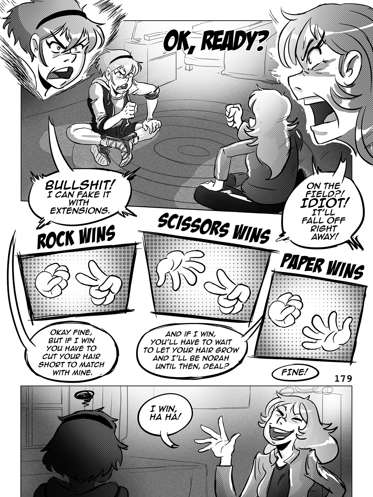 Hockey, Love, & GUTS! – Chapter 8 – Page 179