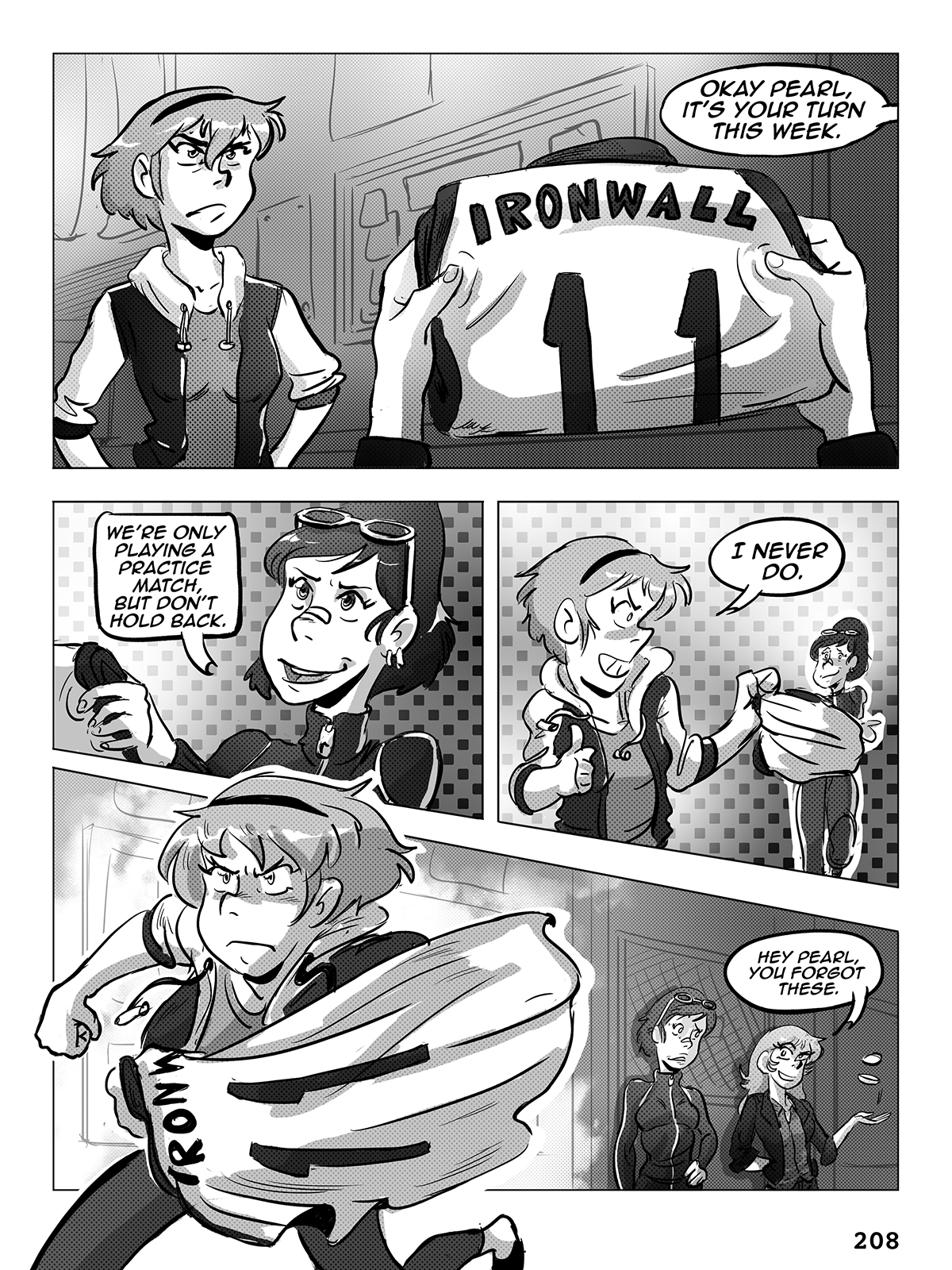 Hockey, Love, & GUTS! – Chapter 8 – Page 208