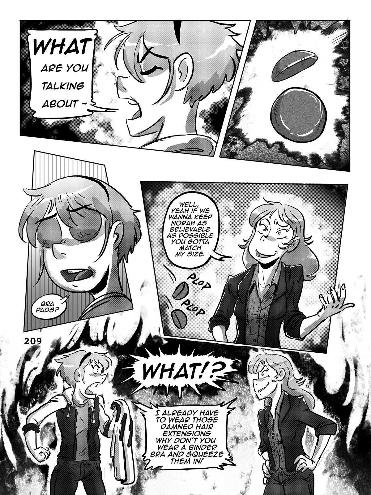 Hockey, Love, & GUTS! – Chapter 8 – Page 209