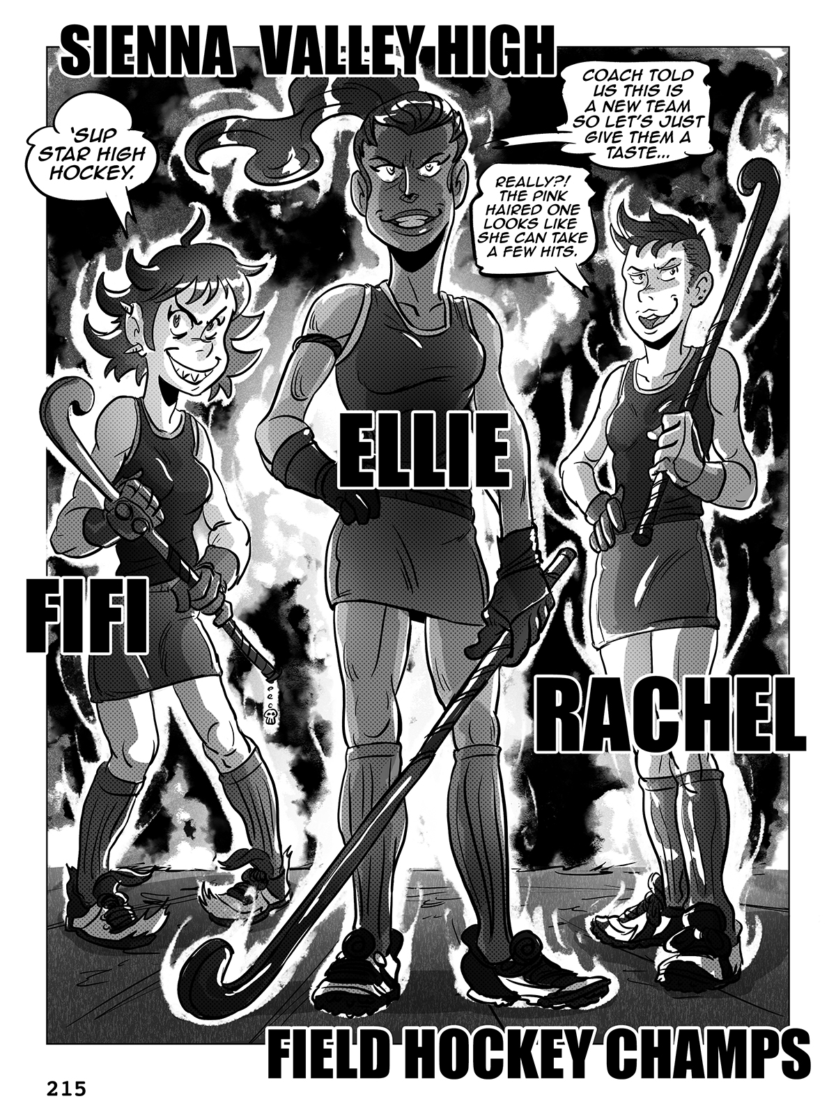 Hockey, Love, & GUTS! – Chapter 8 – Page 215