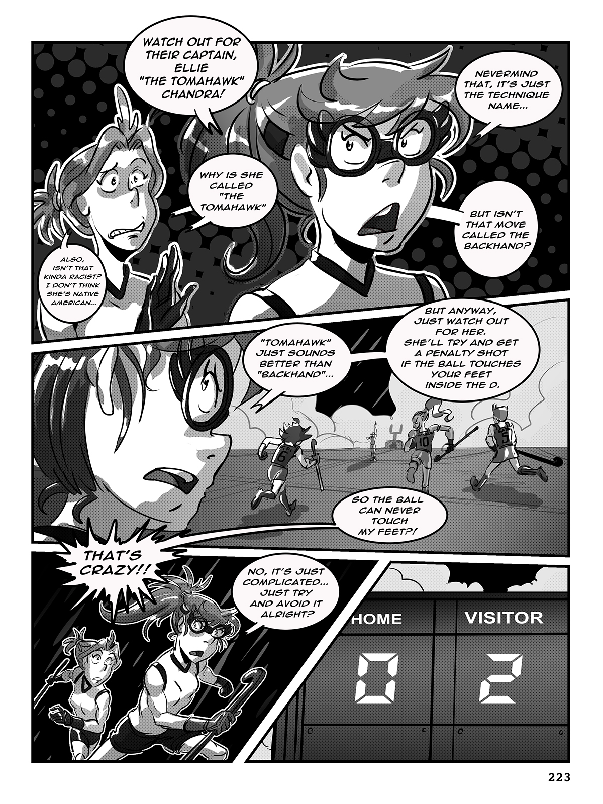 Hockey, Love, & GUTS! – Chapter 9 – Page 223