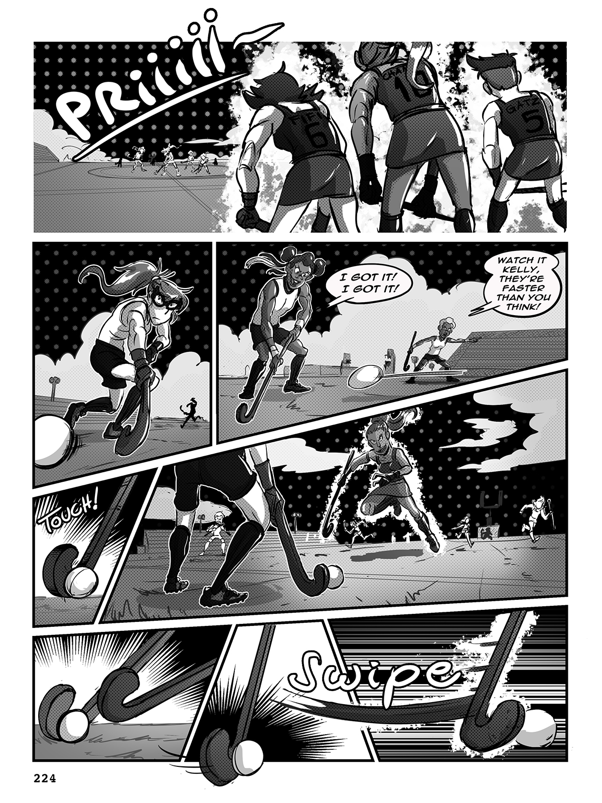 Hockey, Love, & GUTS! – Chapter 9 – Page 224