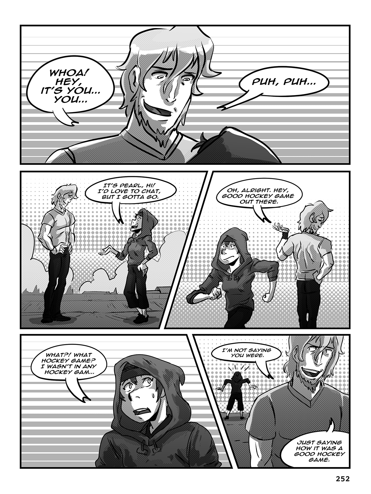 Hockey, Love, & GUTS! – Chapter 9 – Page 252