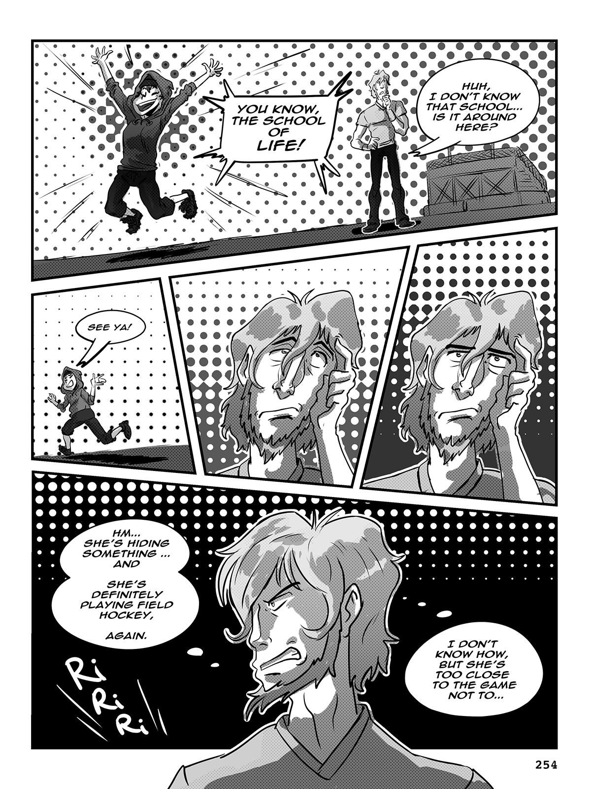 Hockey, Love, & GUTS! – Chapter 9 – Page 254