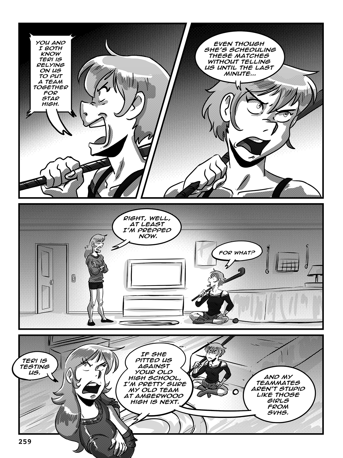 Hockey, Love, & GUTS! – Chapter 9 – Page 259