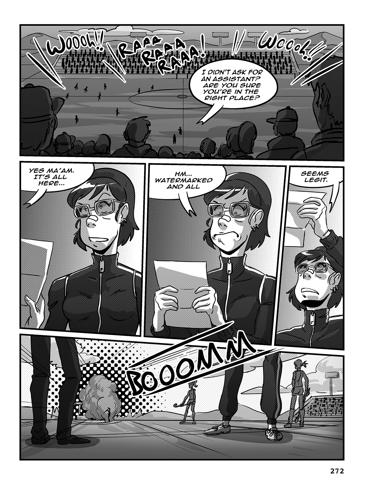 Hockey, Love, & GUTS! – Chapter 9 – Page 272